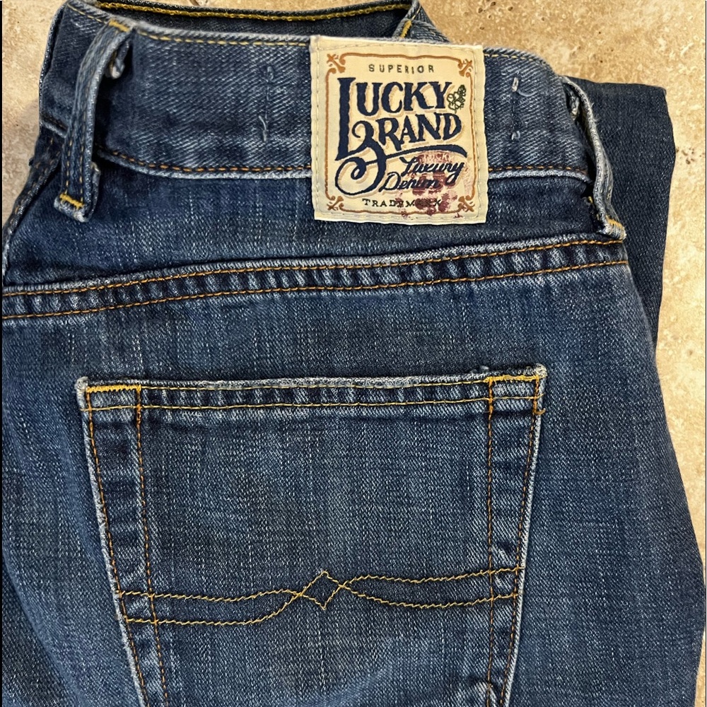 boot cut lucky brand jeans